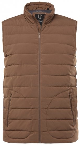 JP1880 840619 Kergelt vateeritud vest Hallikaspruun - Jakid ja joped - Joped, suured suurused: 2XL – 12XL