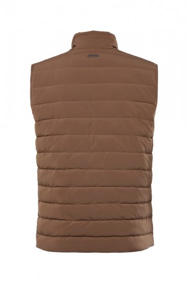 JP1880 840619 Kergelt vateeritud vest Hallikaspruun - Jakid ja joped - Joped, suured suurused: 2XL – 12XL