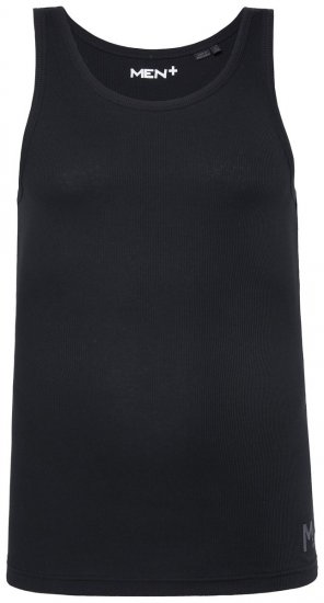Men+ 620 Soonikkoeline maika Must - T-särgid - Suured T-särgid 2XL – 14XL