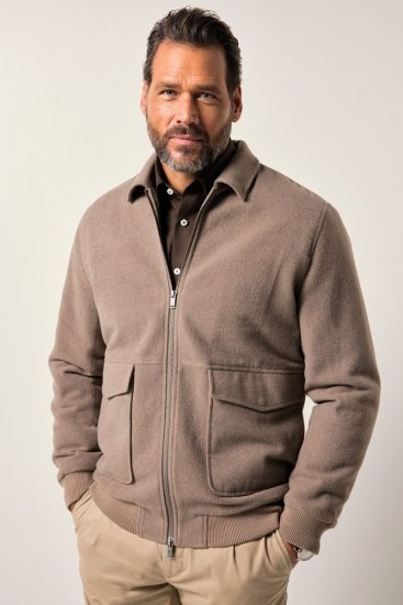 JP1880 Blouson Jacket Lightweight and Warm Brown - Jakid ja joped - Joped, suured suurused: 2XL – 12XL