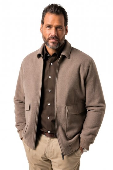JP1880 Blouson Jacket Lightweight and Warm Brown - Jakid ja joped - Joped, suured suurused: 2XL – 12XL