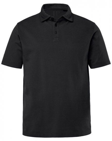 JP1880 Polo Shirt Pique Vintage Black - Polosärgid - Meeste suured polosärgid 2XL – 8XL