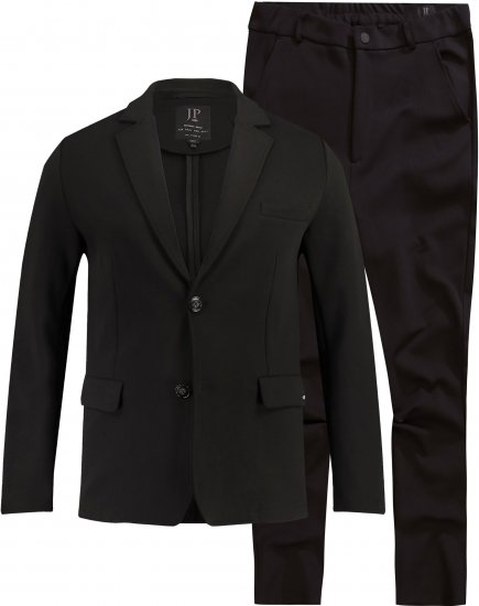 JP1880 Manhattan Flexnamic Business Jersey Suit Black - Ülikonnad ja pintsakud - Ülikonnad suured suurused