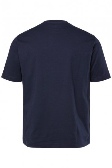 JP1880 T-Shirt Short Sleeve Chest Print Navy - T-särgid - Suured T-särgid 2XL – 14XL