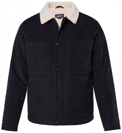 Men+ 545 Teddykraega jope Must - Jakid ja joped - Joped, suured suurused: 2XL – 12XL