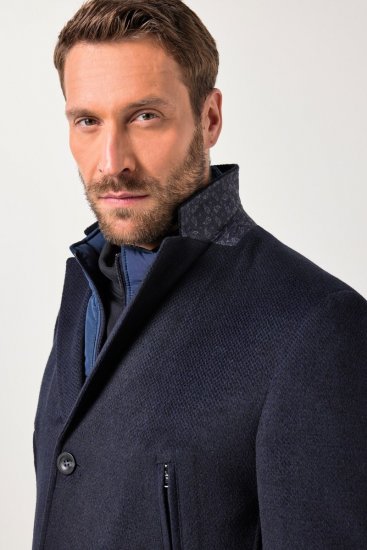 JP1880 Coat Flexnamic With Removable Insert Navy - Jakid ja joped - Joped, suured suurused: 2XL – 12XL