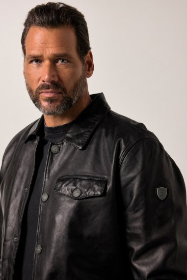 JP1880 Leather Jacket Finest Lamb Nappa Black - Jakid ja joped - Joped, suured suurused: 2XL – 12XL