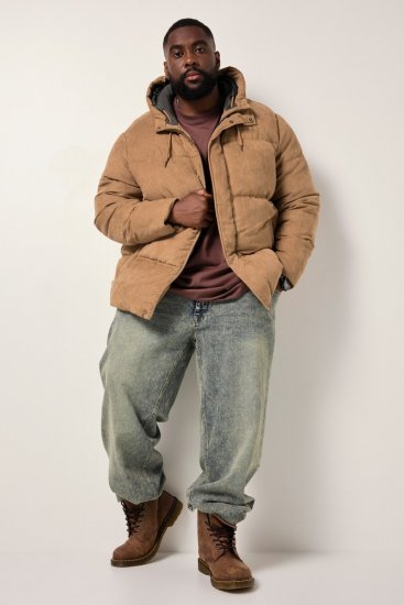 STHUGE Jacket Puffer With Warm Quilting Beige - Jakid ja joped - Joped, suured suurused: 2XL – 12XL
