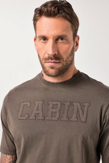 JP1880 T-Shirt Short Sleeve Cabin Mahogany Brown - T-särgid - Suured T-särgid 2XL – 14XL