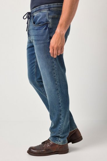 JP1880 FLEXNAMIC Straight Fit Jeans with Stretch Waist - Teksad ja püksid - Meeste suured teksad W40 – W70