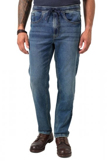 JP1880 FLEXNAMIC Straight Fit Jeans with Stretch Waist - Teksad ja püksid - Meeste suured teksad W40 – W70
