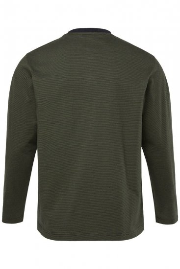 JP1880 Pyjamas Two-piece Striped Dark Green - Aluspesu ja ujumisriided - Aluspesu 2XL-8XL
