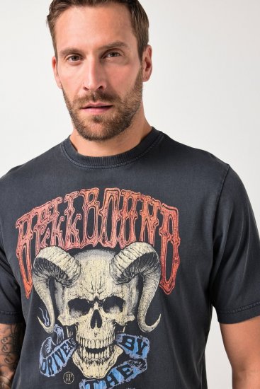 JP1880 T-Shirt Driven By The Devil Black - T-särgid - Suured T-särgid 2XL – 14XL