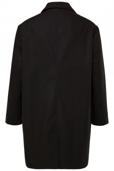 Men+ 482 Vetthülgav villase välimusega mantel Must - Jakid ja joped - Joped, suured suurused: 2XL – 12XL