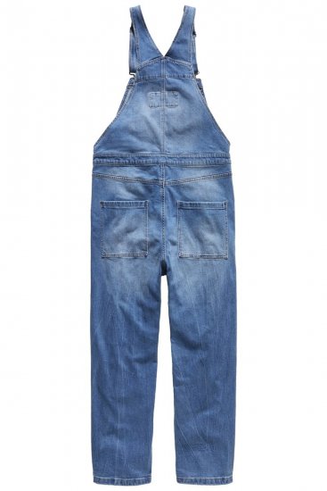 JP1880 842648 Laia lõikega teksast traksipüksid Denimsinine - Teksad ja püksid - Meeste suured teksad W40 – W70