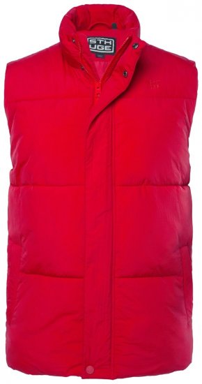 STHUGE 842684 Vateeritud vest Punane - Jakid ja joped - Joped, suured suurused: 2XL – 12XL