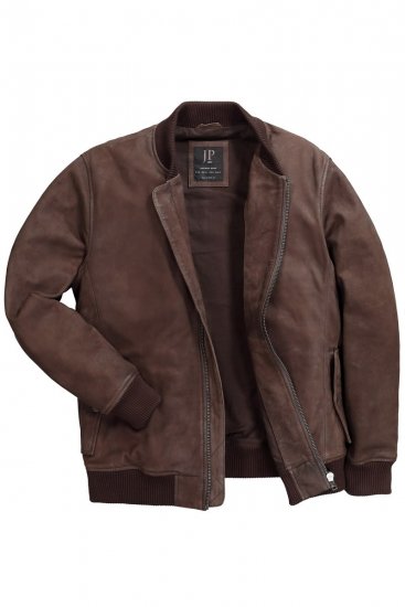 JP1880 Jacket Buffed Nubuck Lamb Leather Brown - Jakid ja joped - Joped, suured suurused: 2XL – 12XL