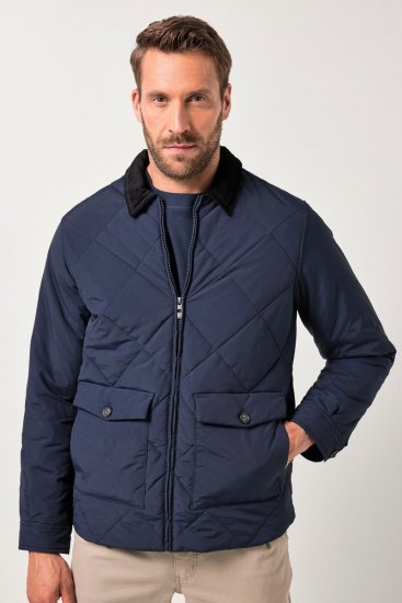 JP1880 842790 Tepitud bomberjope taaskasutatud materjalist Tumesinine - Jakid ja joped - Joped, suured suurused: 2XL – 12XL