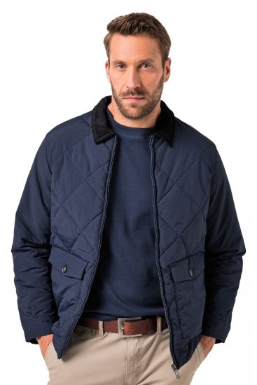 JP1880 842790 Tepitud bomberjope taaskasutatud materjalist Tumesinine - Jakid ja joped - Joped, suured suurused: 2XL – 12XL