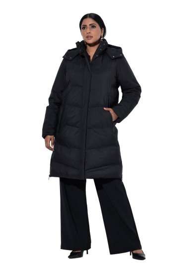 Ulla Popken SYMPATEX Triple Function Coat Black - Mantlid - Naiste mantlid suurtes suurustes