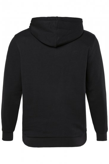 Men+ 305 Lukuga dressipluus Soho LDN Must - Sviitrid ja dressipluusid - Meeste suured kapuutsiga jakid suurustes 2XL – 14XL