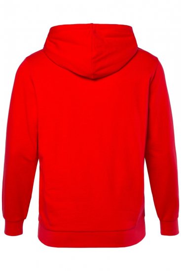 Men+ 305 Lukuga dressipluus Soho LDN Tšillipunane - Sviitrid ja dressipluusid - Meeste suured kapuutsiga jakid suurustes 2XL – 14XL