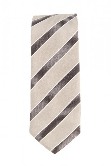 JP1880 Silk Tie Extra Long with Stripes - Lipsud ja kikilipsud - 