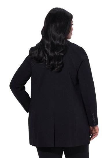 Ulla Popken 844842 Jersey-pintsak Must - Pintsakud - Pintsakud naistele suurtes suurustes