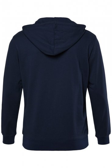 Men+ 957 Lukuga dressipluus Tumesinine - Sviitrid ja dressipluusid - Meeste suured kapuutsiga jakid suurustes 2XL – 14XL