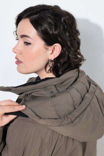 Ulla Popken 845111 Parka Tumeroheline - Mantlid - Naiste mantlid suurtes suurustes