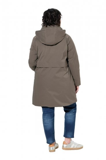 Ulla Popken 845111 Parka Tumeroheline - Mantlid - Naiste mantlid suurtes suurustes