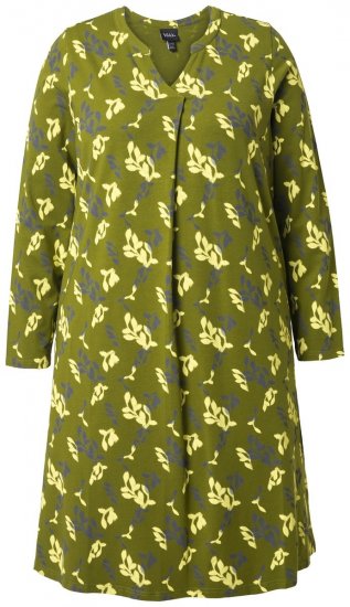 Ulla Popken 845190 Lilleline jersey-kleit Türkiis - Trikookleidid - 