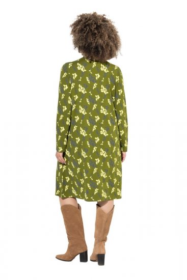 Ulla Popken 845190 Lilleline jersey-kleit Türkiis - Trikookleidid - 