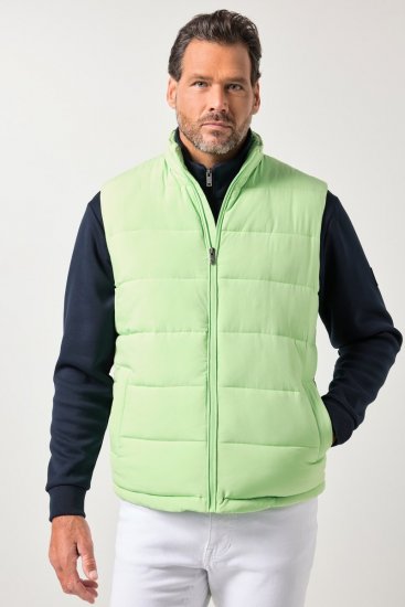 JP1880 845455 Tepitud stretch-vest Pistaatsiaroheline - Jakid ja joped - Joped, suured suurused: 2XL – 12XL
