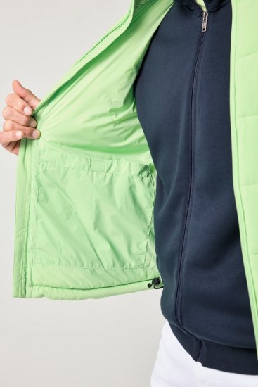 JP1880 845455 Tepitud stretch-vest Pistaatsiaroheline - Jakid ja joped - Joped, suured suurused: 2XL – 12XL