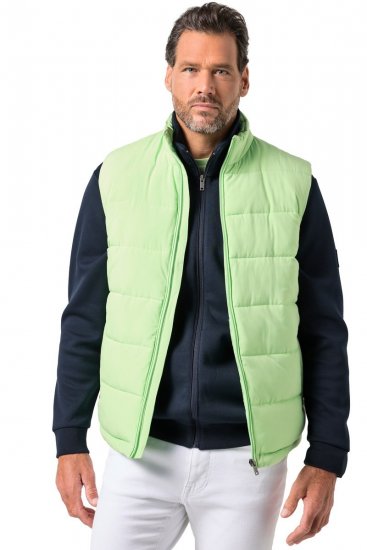 JP1880 845455 Tepitud stretch-vest Pistaatsiaroheline - Jakid ja joped - Joped, suured suurused: 2XL – 12XL
