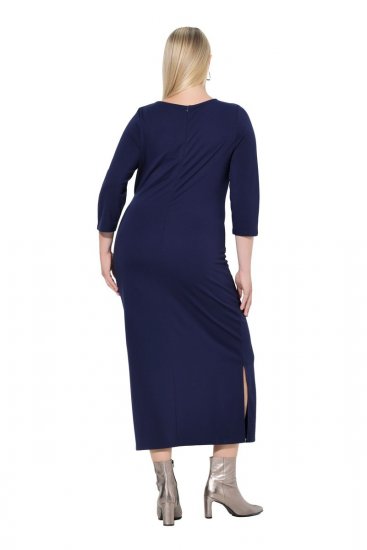 Ulla Popken 845705 Jersey-kleit Tumesinine - Midikleidid - Plusssuuruses midikleidid