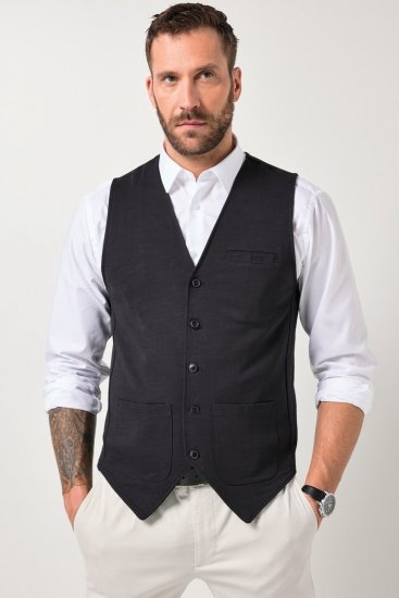 JP1880 846089 Sweat-vest Must - Ülikonnad ja pintsakud - Ülikonnad suured suurused
