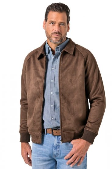 JP1880 846200 Mokajäljendusest bomberjope Tumepruun - Jakid ja joped - Joped, suured suurused: 2XL – 12XL