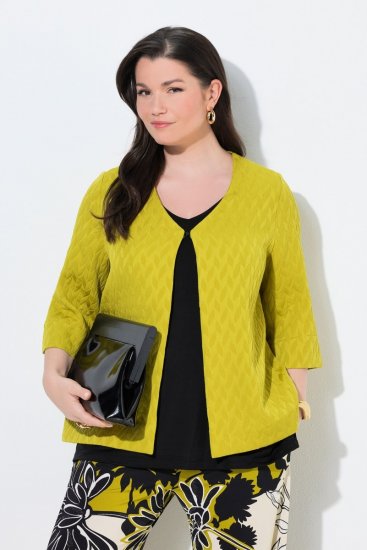 Ulla Popken 846339 Jakk Oliivroheline - Joped - Suured naiste jakid