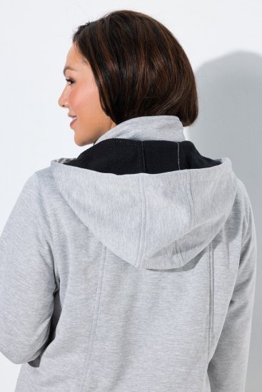 Ulla Popken 846744 Softshell-jope Hallmeleeritud - Joped - Suured naiste jakid