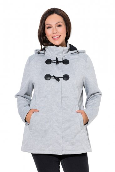 Ulla Popken 846744 Softshell-jope Hallmeleeritud - Joped - Suured naiste jakid