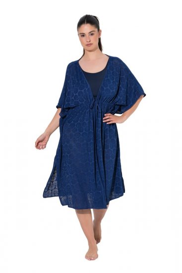 Ulla Popken 847654 Mustriline kleit Tumesinine - Kaftanid - 