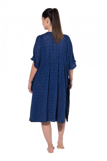 Ulla Popken 847654 Mustriline kleit Tumesinine - Kaftanid - 