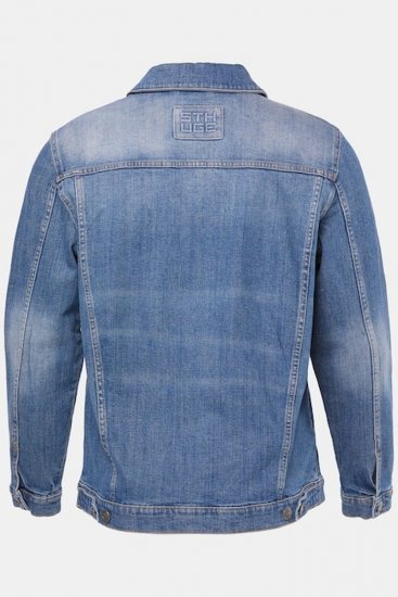 STHUGE 847739 Teksatagi vintage-stiilis Helesinine - Jakid ja joped - Joped, suured suurused: 2XL – 12XL