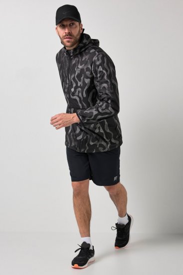 Jay-Pi 847852 Ultrakerge välijope helkurtrükiga Must - Jakid ja joped - Joped, suured suurused: 2XL – 12XL