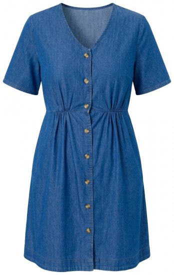 Ulla Popken 848597 Särkkleit Denimsinine - Särkkleidid - 