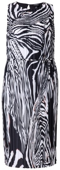 Ulla Popken 848948 Loomamustriga kleit Must - Suvekleidid - Naiste suvekleidid suurtes suurustes