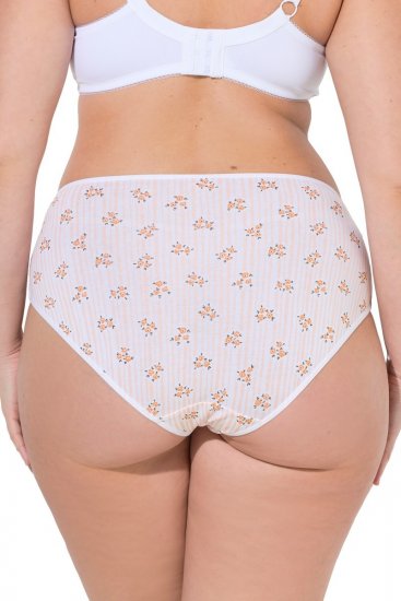 Ulla Popken 849098 Lillelised aluspüksid 6 tk Oranž - Aluspüksid - 