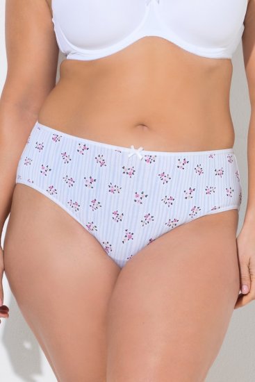 Ulla Popken 849098 Lillelised aluspüksid 5 tk Helesinine - Aluspüksid - 